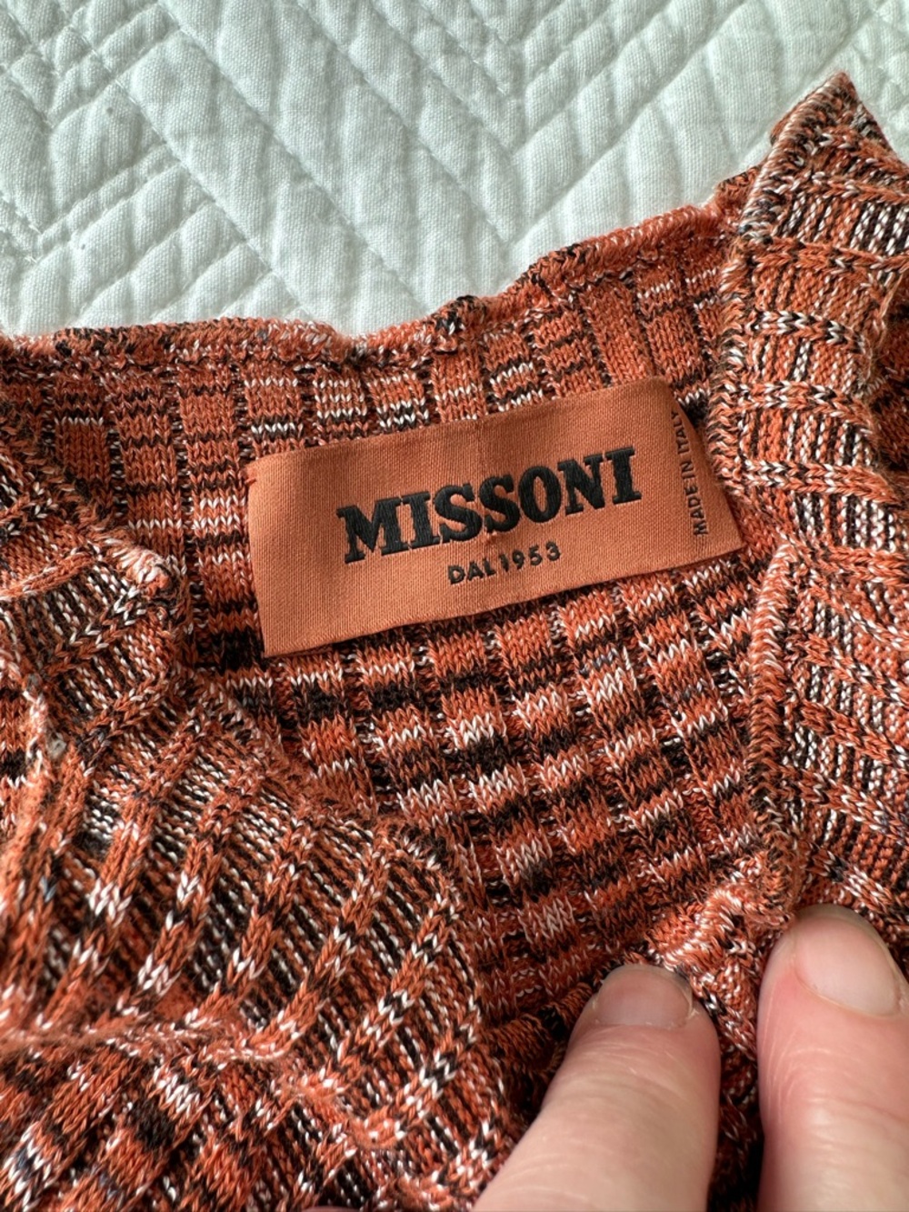 Missoni Ribbed Halter Top - Picture 4 of 8
